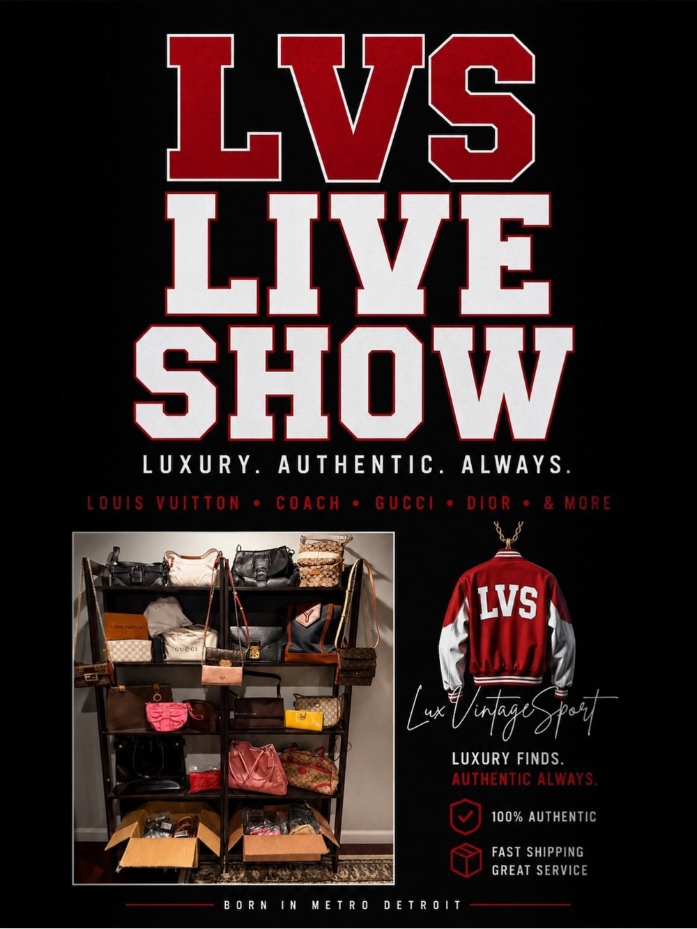 LVS LIVE SHOW | Luxury and Designr